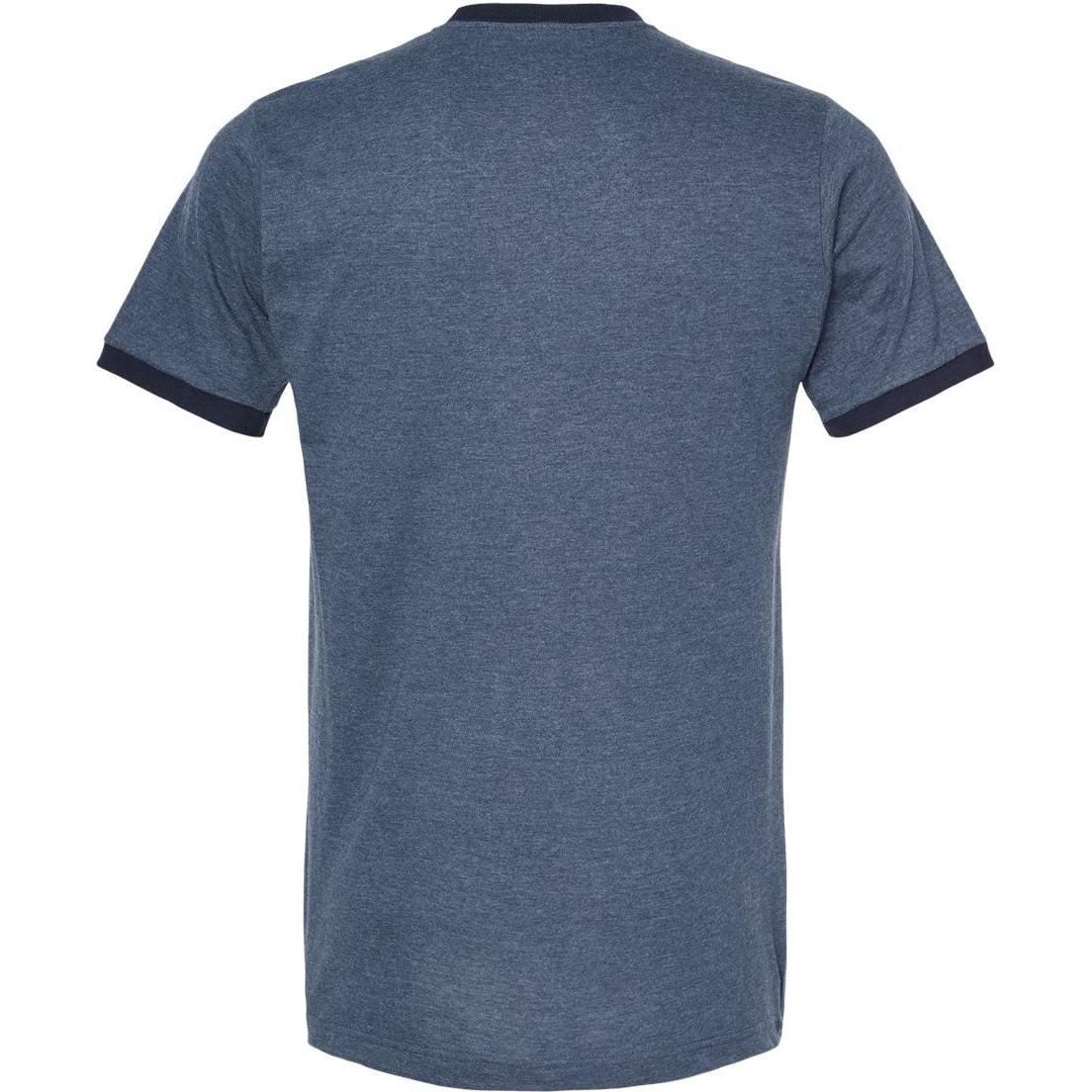 no-logo Tultex Unisex Fine Jersey Ringer T-Shirt-T-Shirts-Tultex-Thread Logic