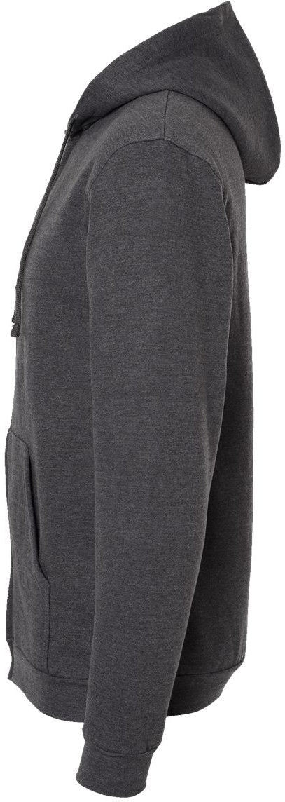 no-logo Tultex Unisex Full-Zip Hooded Sweatshirt-Fleece-Tultex-Thread Logic