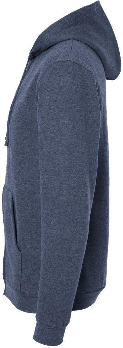 no-logo Tultex Unisex Full-Zip Hooded Sweatshirt-Fleece-Tultex-Thread Logic