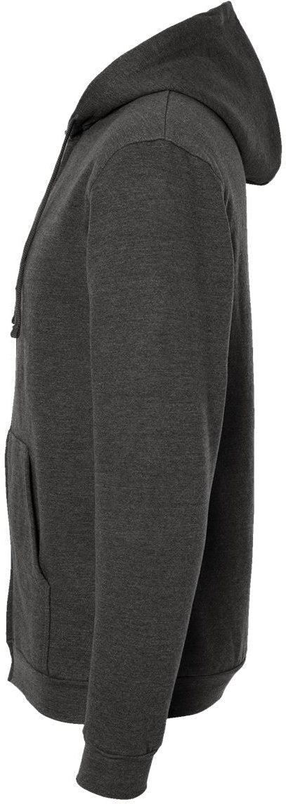 no-logo Tultex Unisex Full-Zip Hooded Sweatshirt-Fleece-Tultex-Thread Logic