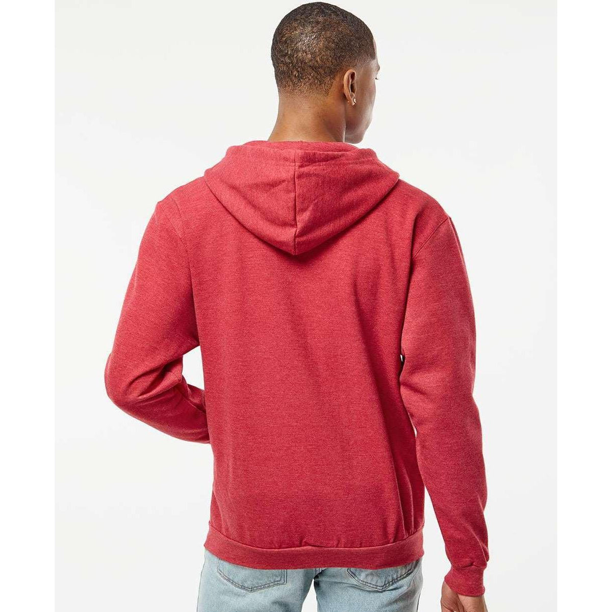 no-logo Tultex Unisex Full-Zip Hooded Sweatshirt-Fleece-Tultex-Thread Logic
