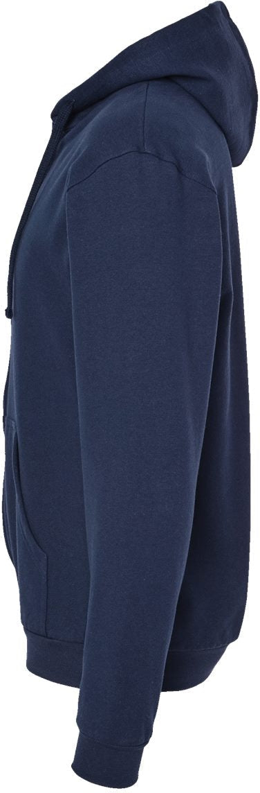 no-logo Tultex Unisex Full-Zip Hooded Sweatshirt-Fleece-Tultex-Thread Logic