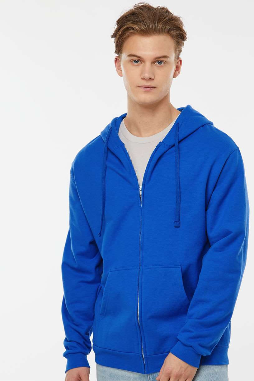 no-logo Tultex Unisex Full-Zip Hooded Sweatshirt-Fleece-Tultex-Thread Logic