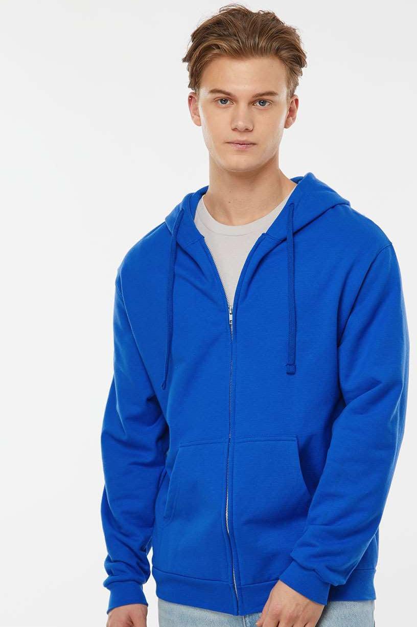 no-logo Tultex Unisex Full-Zip Hooded Sweatshirt-Fleece-Tultex-Thread Logic