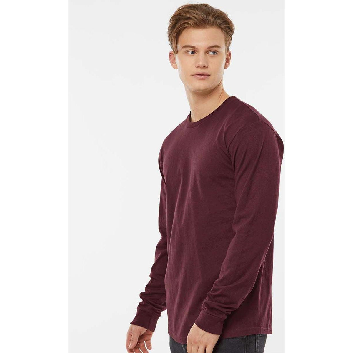 no-logo Tultex Unisex Jersey Long Sleeve T-Shirt-T-Shirts - Long Sleeve-Tultex-Thread Logic