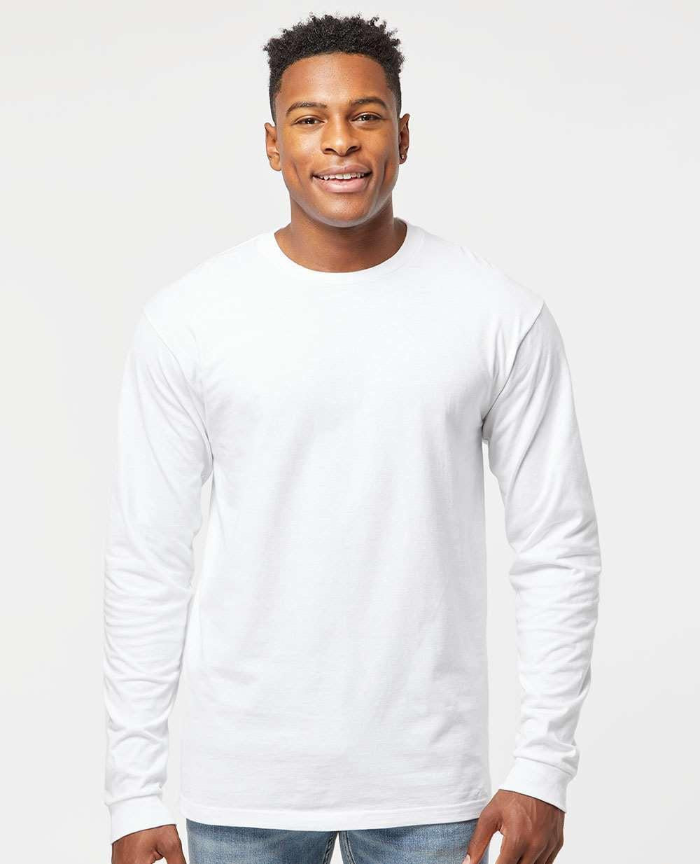 no-logo Tultex Unisex Jersey Long Sleeve T-Shirt-T-Shirts - Long Sleeve-Tultex-Thread Logic