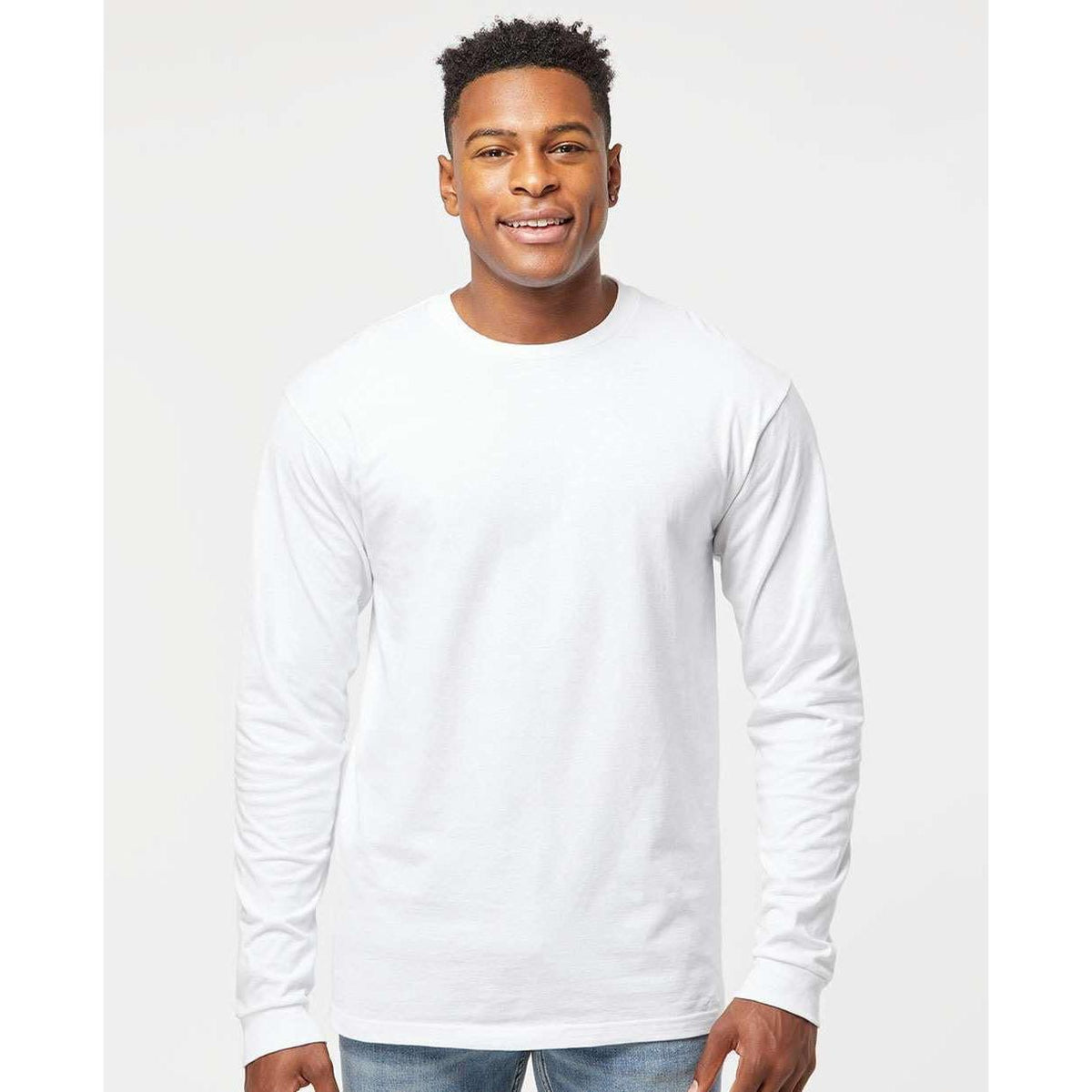 no-logo Tultex Unisex Jersey Long Sleeve T-Shirt-T-Shirts - Long Sleeve-Tultex-Thread Logic
