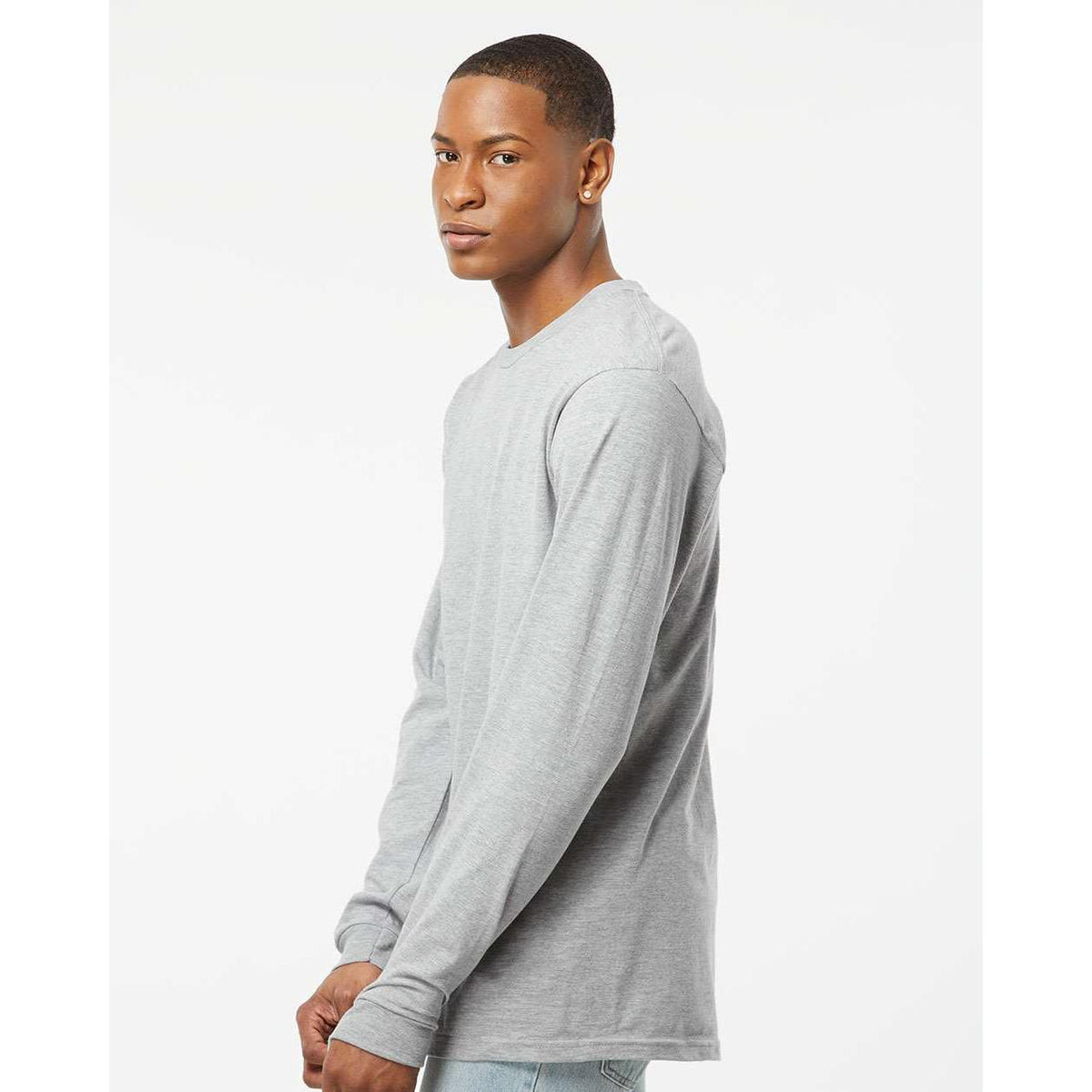 no-logo Tultex Unisex Jersey Long Sleeve T-Shirt-T-Shirts - Long Sleeve-Tultex-Thread Logic