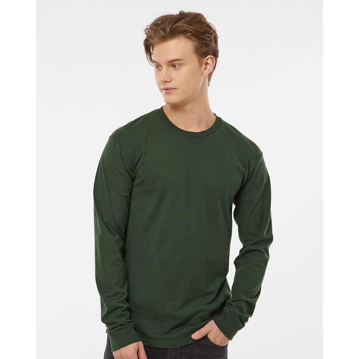 no-logo Tultex Unisex Jersey Long Sleeve T-Shirt-T-Shirts - Long Sleeve-Tultex-Thread Logic