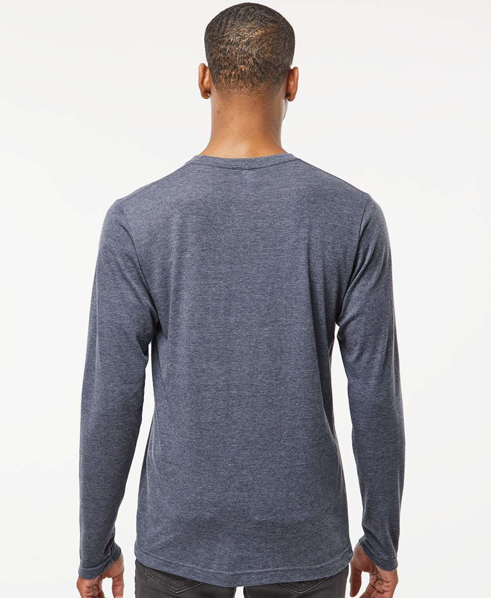 no-logo Tultex Unisex Poly-Rich Long Sleeve T-Shirt-T-Shirts - Long Sleeve-Tultex-Thread Logic