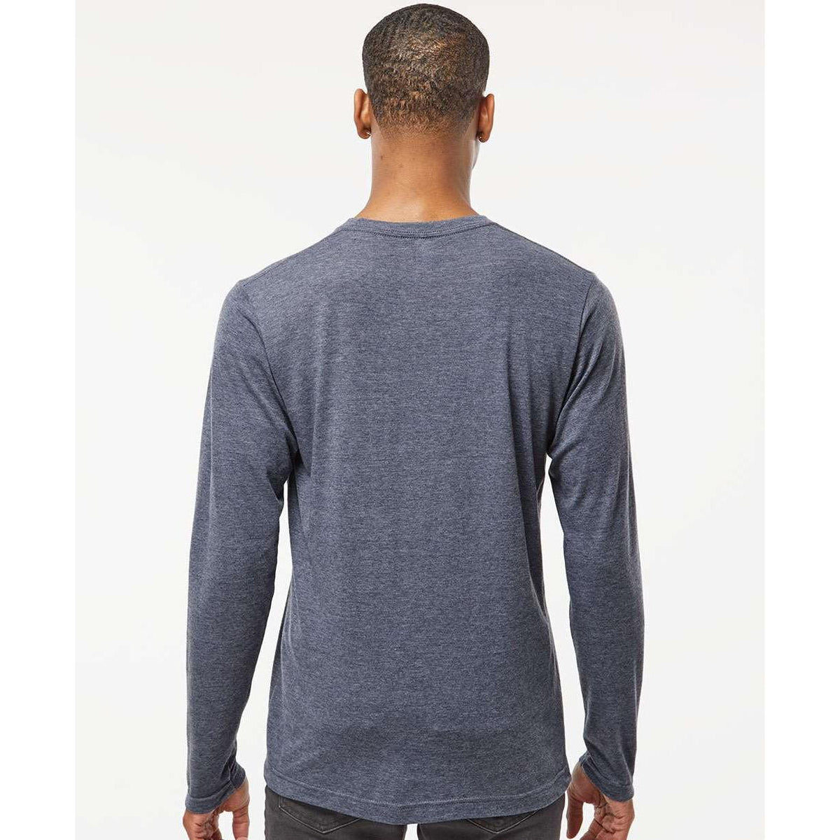 no-logo Tultex Unisex Poly-Rich Long Sleeve T-Shirt-T-Shirts - Long Sleeve-Tultex-Thread Logic