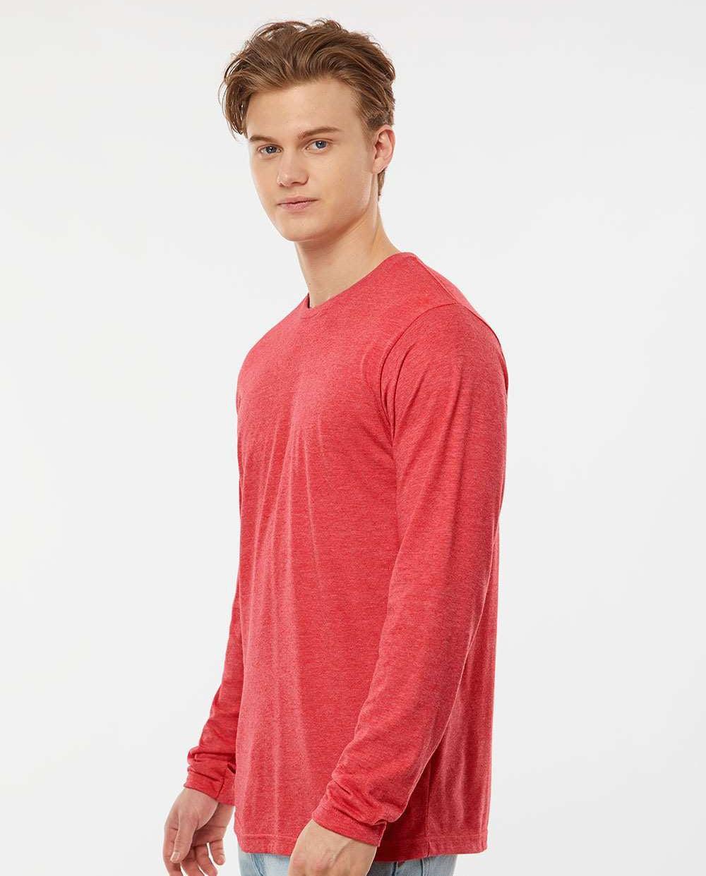 no-logo Tultex Unisex Poly-Rich Long Sleeve T-Shirt-T-Shirts - Long Sleeve-Tultex-Thread Logic