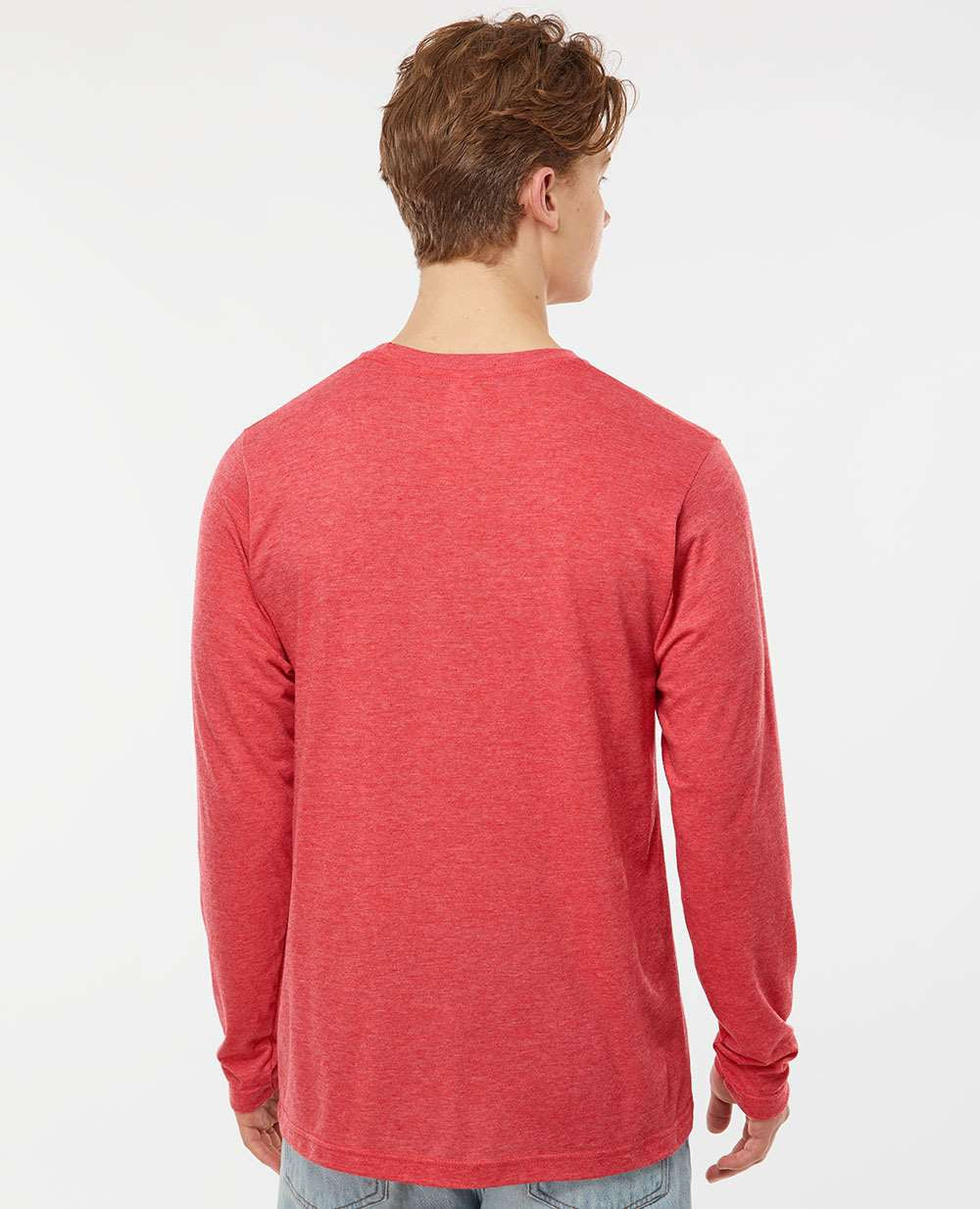 no-logo Tultex Unisex Poly-Rich Long Sleeve T-Shirt-T-Shirts - Long Sleeve-Tultex-Thread Logic