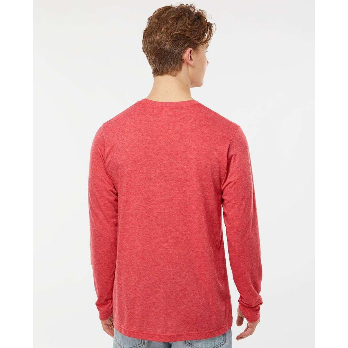 no-logo Tultex Unisex Poly-Rich Long Sleeve T-Shirt-T-Shirts - Long Sleeve-Tultex-Thread Logic