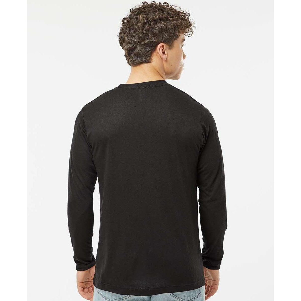 no-logo Tultex Unisex Poly-Rich Long Sleeve T-Shirt-T-Shirts - Long Sleeve-Tultex-Thread Logic