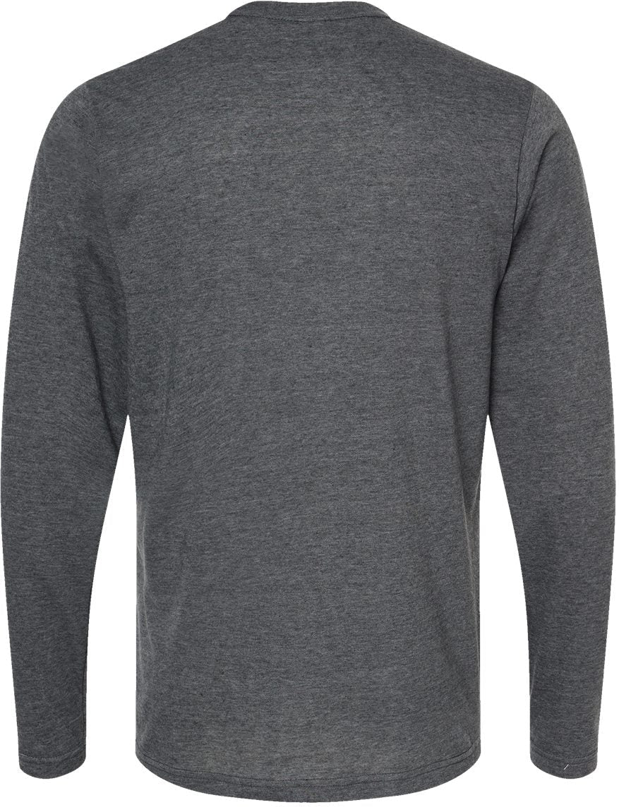 no-logo Tultex Unisex Poly-Rich Long Sleeve T-Shirt-T-Shirts - Long Sleeve-Tultex-Thread Logic