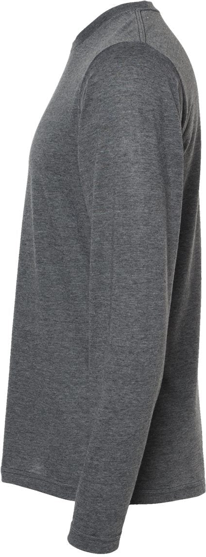 no-logo Tultex Unisex Poly-Rich Long Sleeve T-Shirt-T-Shirts - Long Sleeve-Tultex-Thread Logic