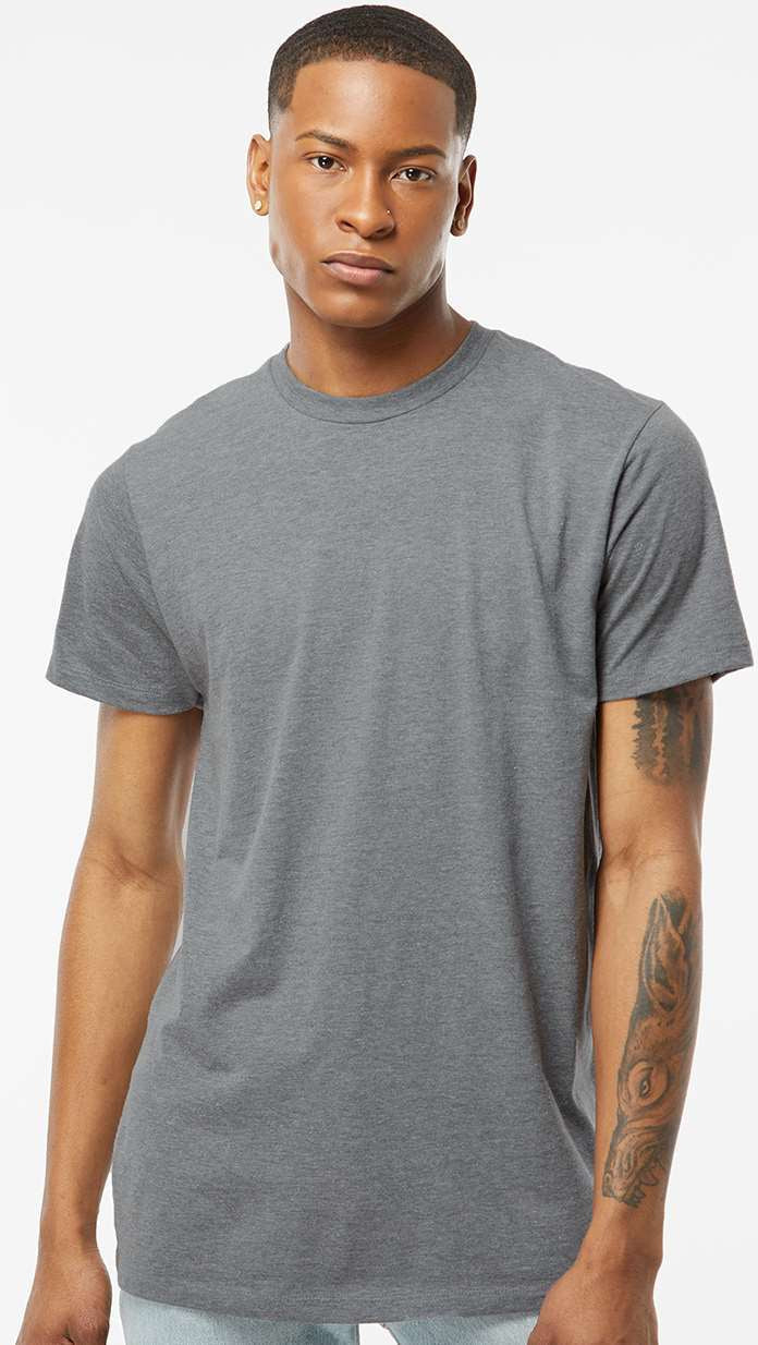no-logo Tultex Unisex Premium Cotton Blend T-Shirt-T-Shirts-Tultex-Thread Logic