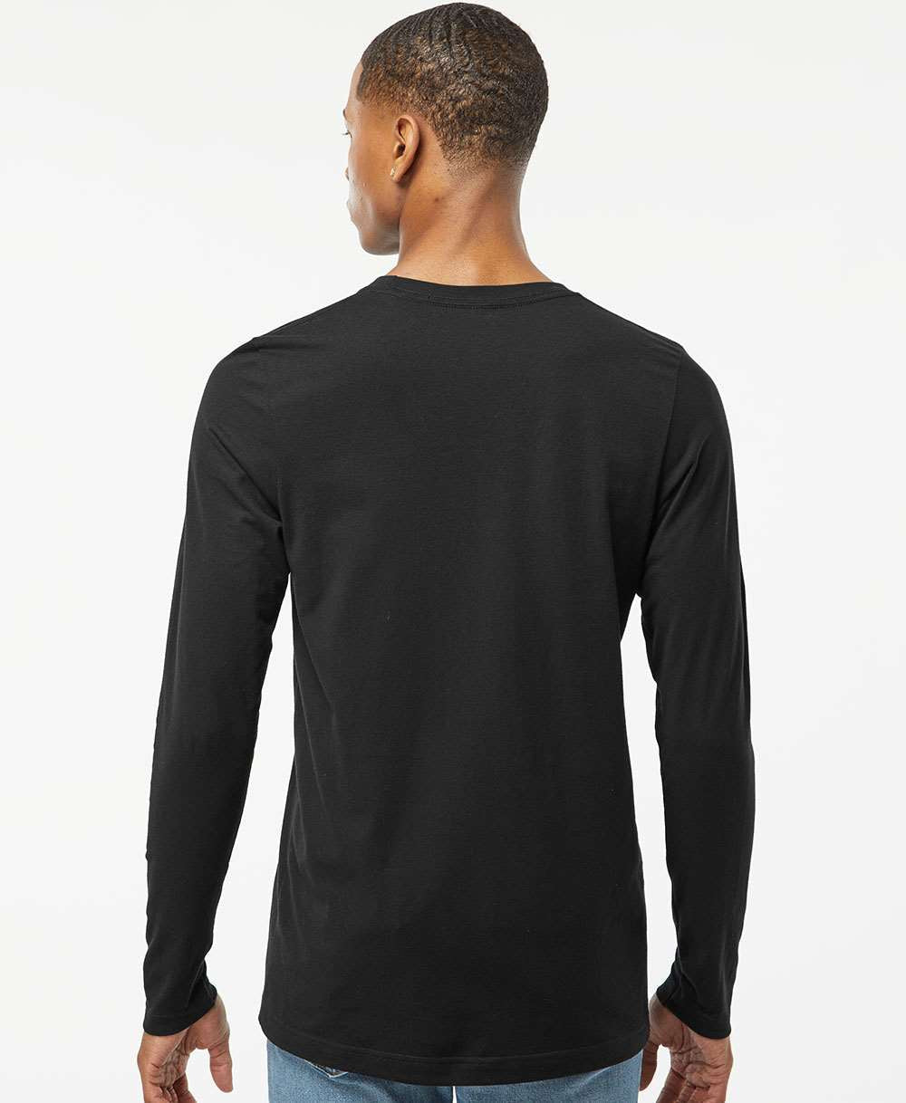 no-logo Tultex Unisex Premium Cotton Long Sleeve T-Shirt-T-Shirts - Long Sleeve-Tultex-Thread Logic
