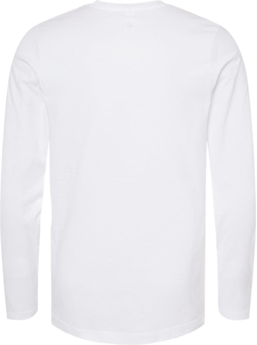no-logo Tultex Unisex Premium Cotton Long Sleeve T-Shirt-T-Shirts - Long Sleeve-Tultex-Thread Logic
