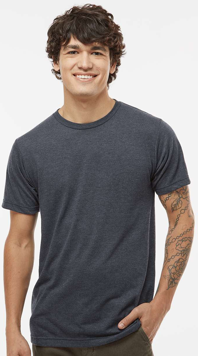 no-logo Tultex Unisex Tri-Blend T-Shirt-T-Shirts-Tultex-Thread Logic