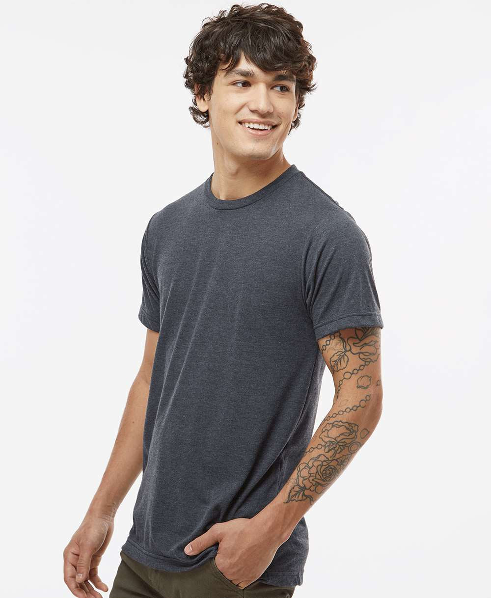 no-logo Tultex Unisex Tri-Blend T-Shirt-T-Shirts-Tultex-Thread Logic