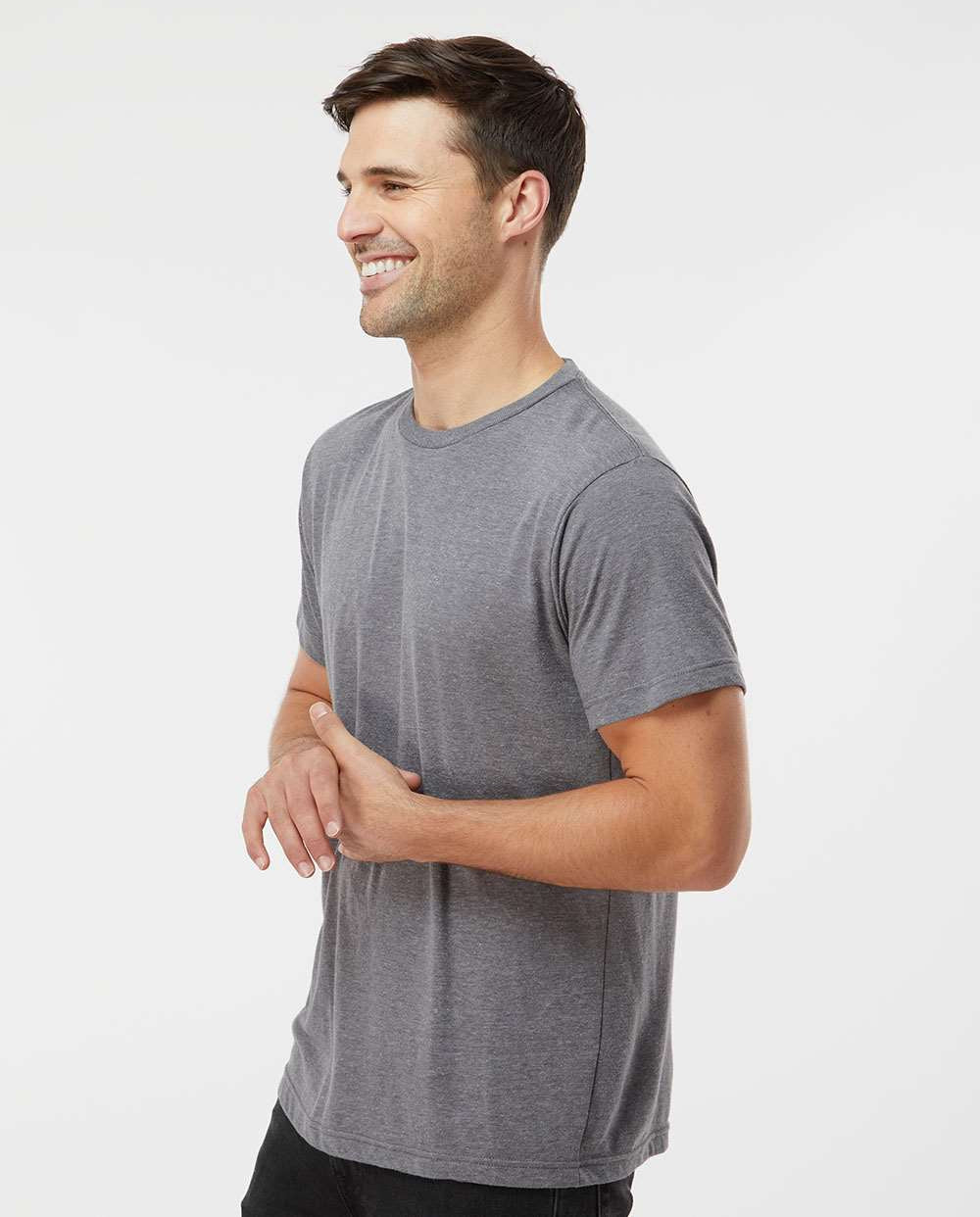 no-logo Tultex Unisex Tri-Blend T-Shirt-T-Shirts-Tultex-Thread Logic