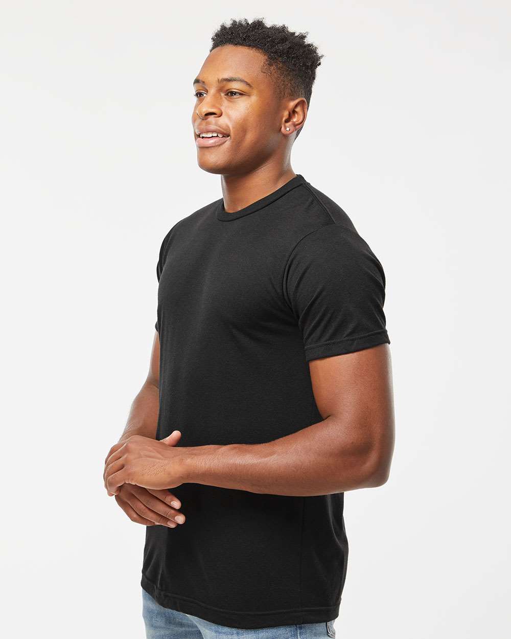 no-logo Tultex Unisex Tri-Blend T-Shirt-T-Shirts-Tultex-Thread Logic