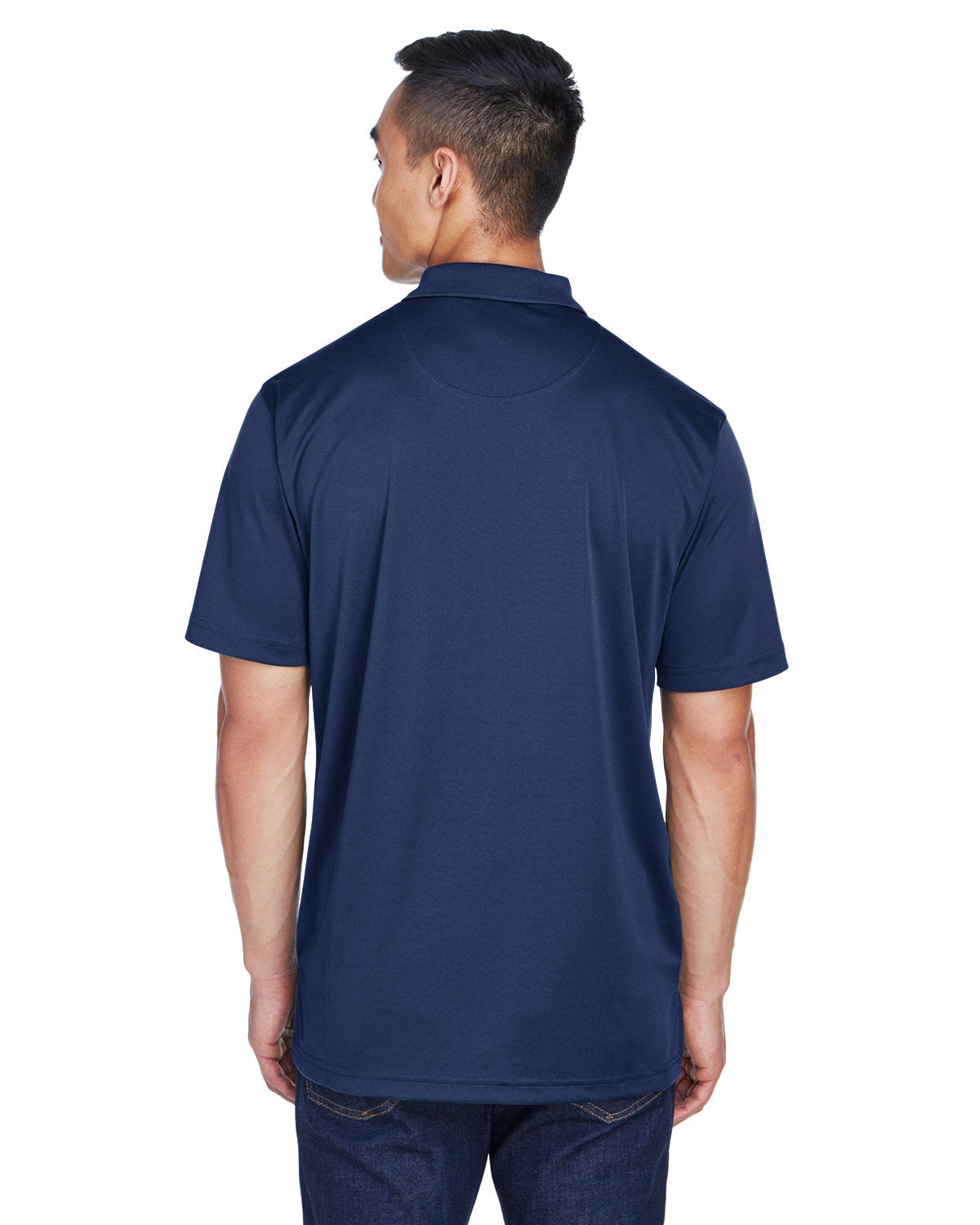 no-logo UltraClub Cool & Dry Sport Polo-Men's Polos-UltraClub-Thread Logic