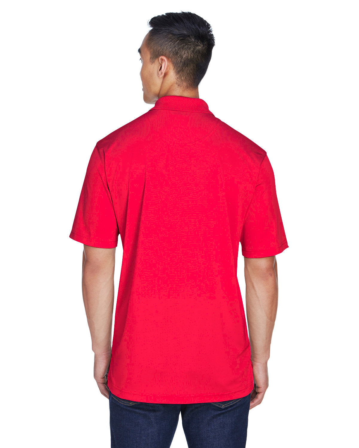 no-logo UltraClub Cool & Dry Sport Polo-Men's Polos-UltraClub-Thread Logic