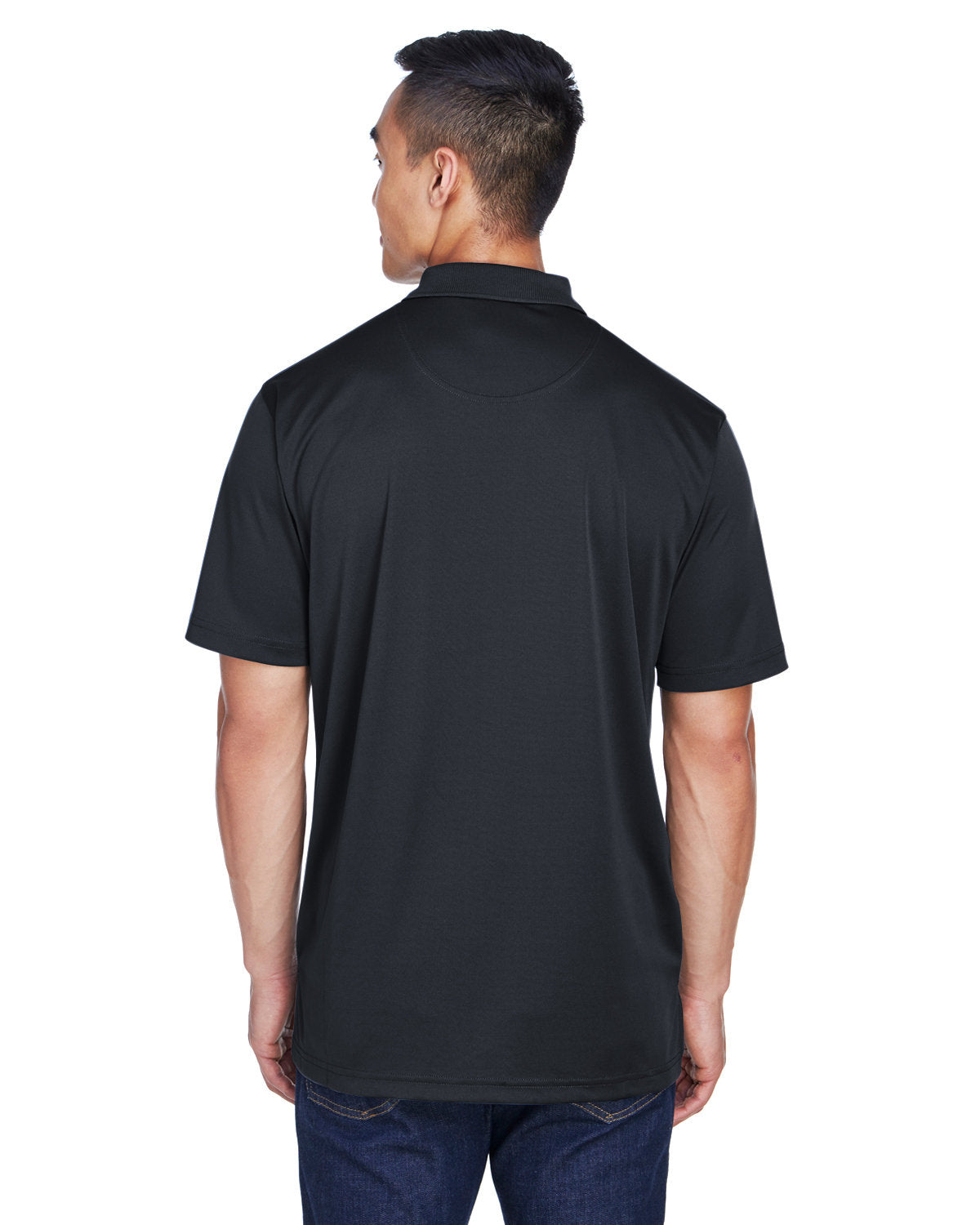 no-logo UltraClub Cool & Dry Sport Polo-Men's Polos-UltraClub-Thread Logic