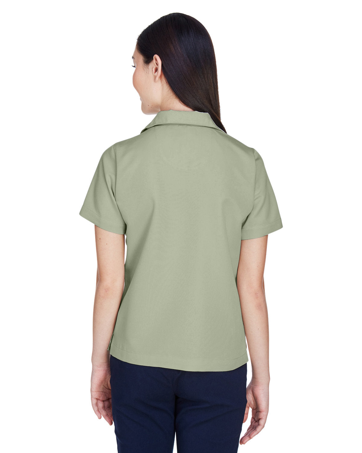 no-logo UltraClub Ladies Cabana Breeze Camp Shirt-Ladies Dress Shirts-UltraClub-Thread Logic