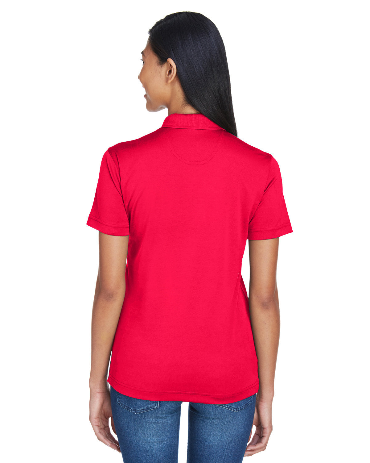 no-logo UltraClub Ladies Cool & Dry Sport Polo-Ladies Polos-UltraClub-Thread Logic