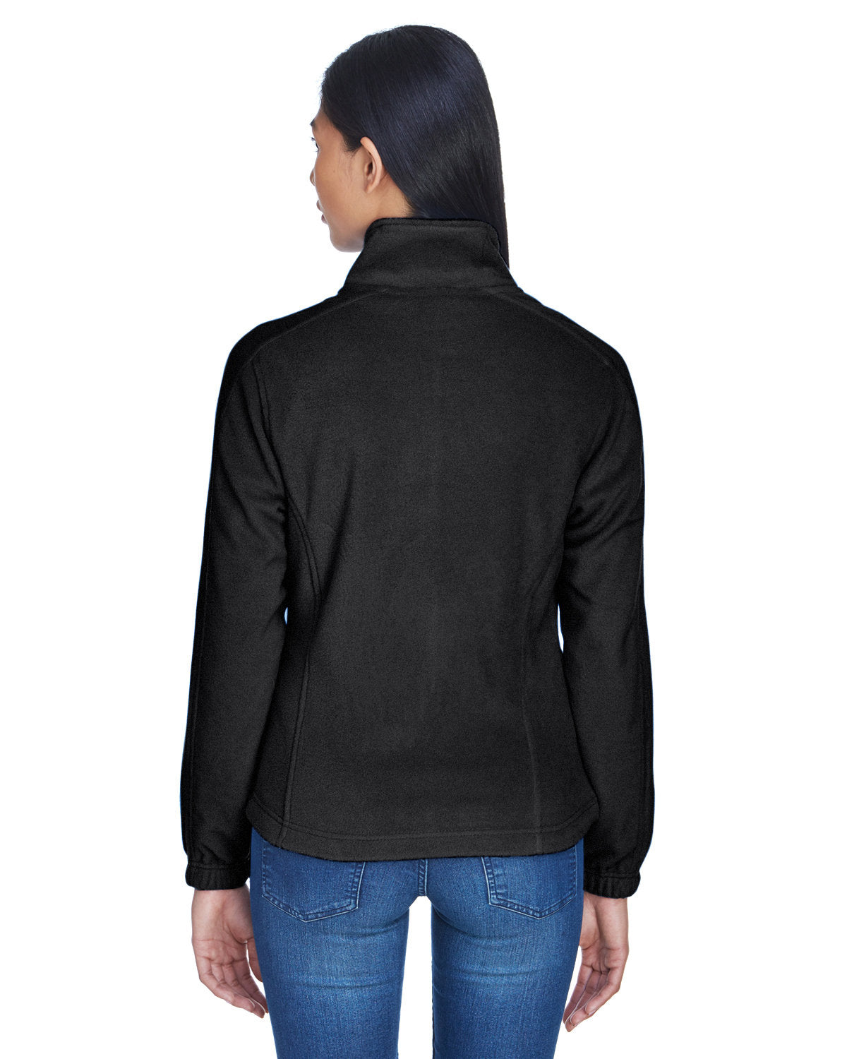 no-logo UltraClub Ladies Iceberg Fleece Full-Zip Jacket-Ladies Jackets-UltraClub-Thread Logic
