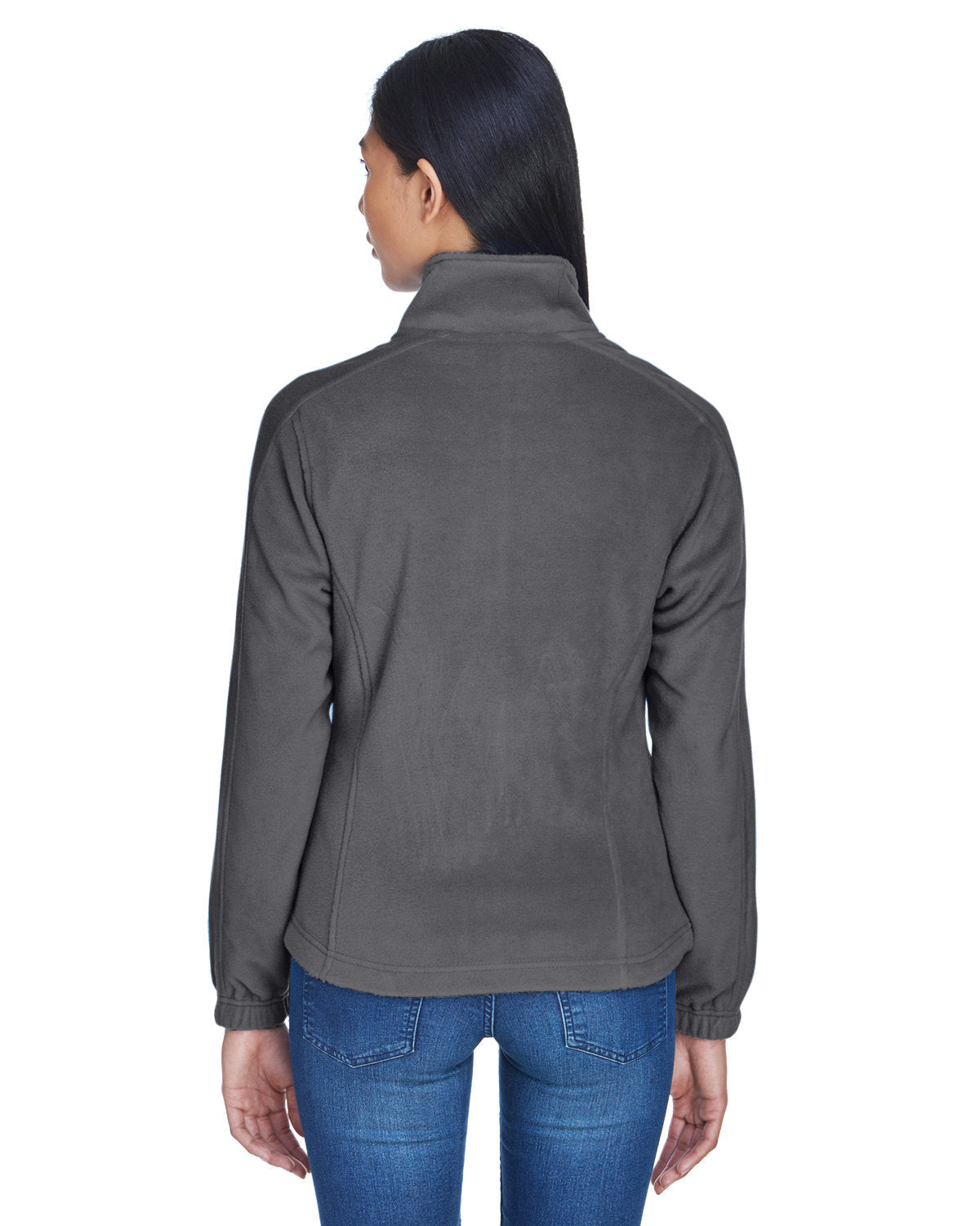 no-logo UltraClub Ladies Iceberg Fleece Full-Zip Jacket-Ladies Jackets-UltraClub-Thread Logic