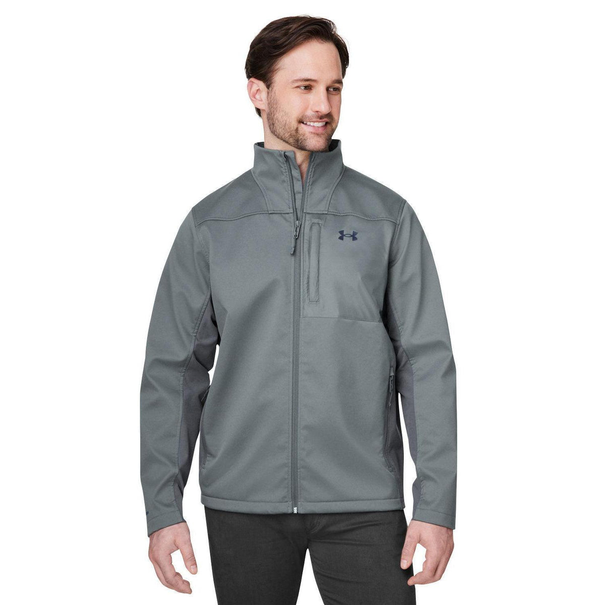 no-logo Under Armour ColdGear Infrared Shield 2.0 Jacket-Under Armour-Grey-S-Thread Logic