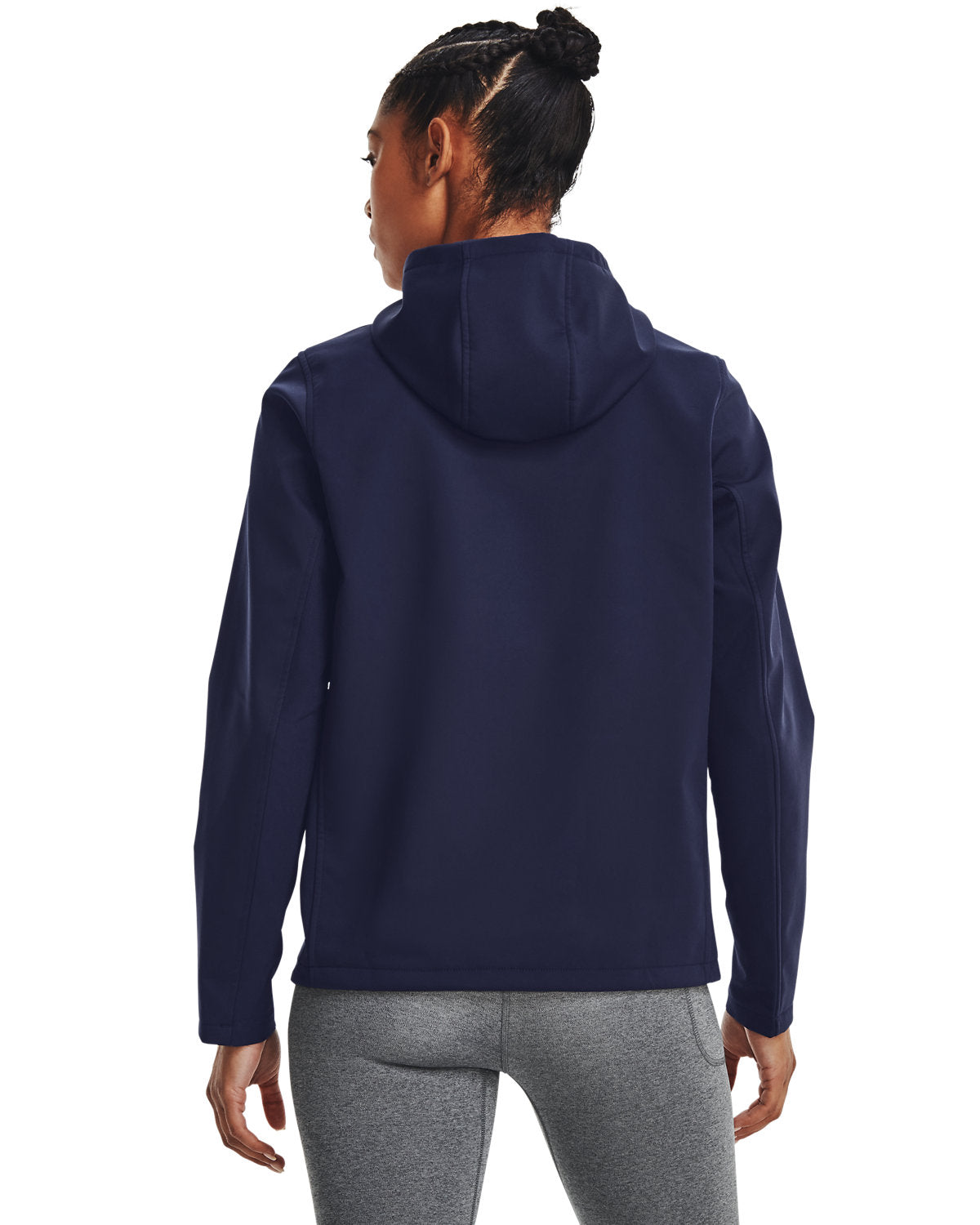 no-logo Under Armour Ladies ColdGear Infrared Shield 2.0 Hooded Jacket-Under Armour-Thread Logic