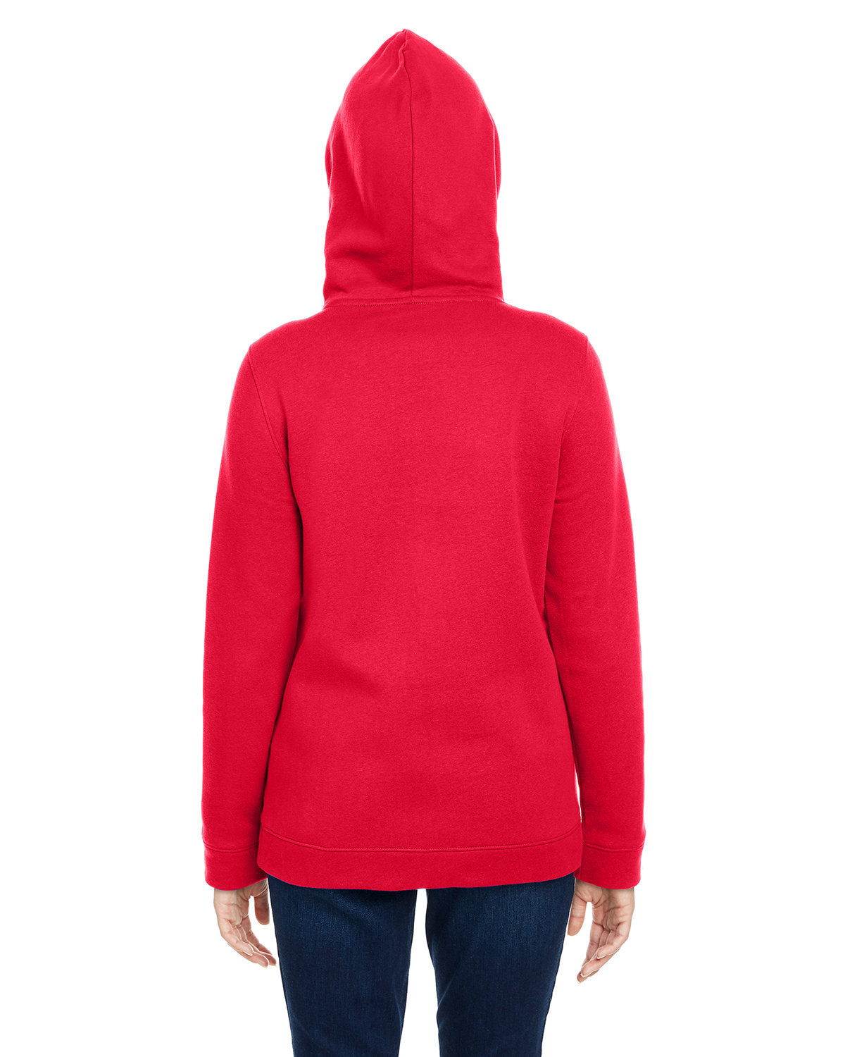 no-logo Under Armour Ladies Hustle Pullover Hooded Sweatshirt-Ladies Layering-Under Armour-Thread Logic