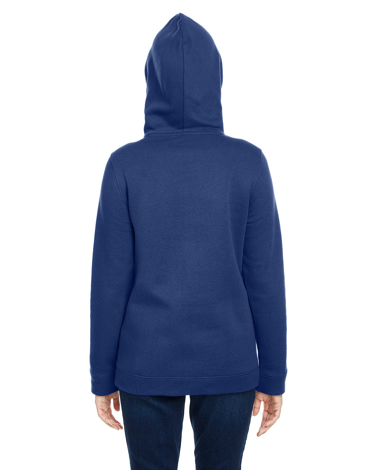 no-logo Under Armour Ladies Hustle Pullover Hooded Sweatshirt-Ladies Layering-Under Armour-Thread Logic