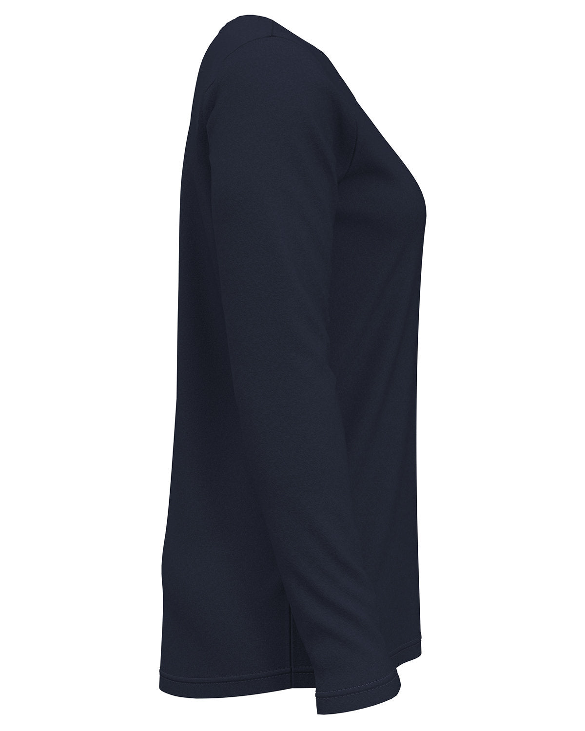 no-logo Under Armour Ladies Team Tech Long-Sleeve T-Shirt-Under Armour-Thread Logic