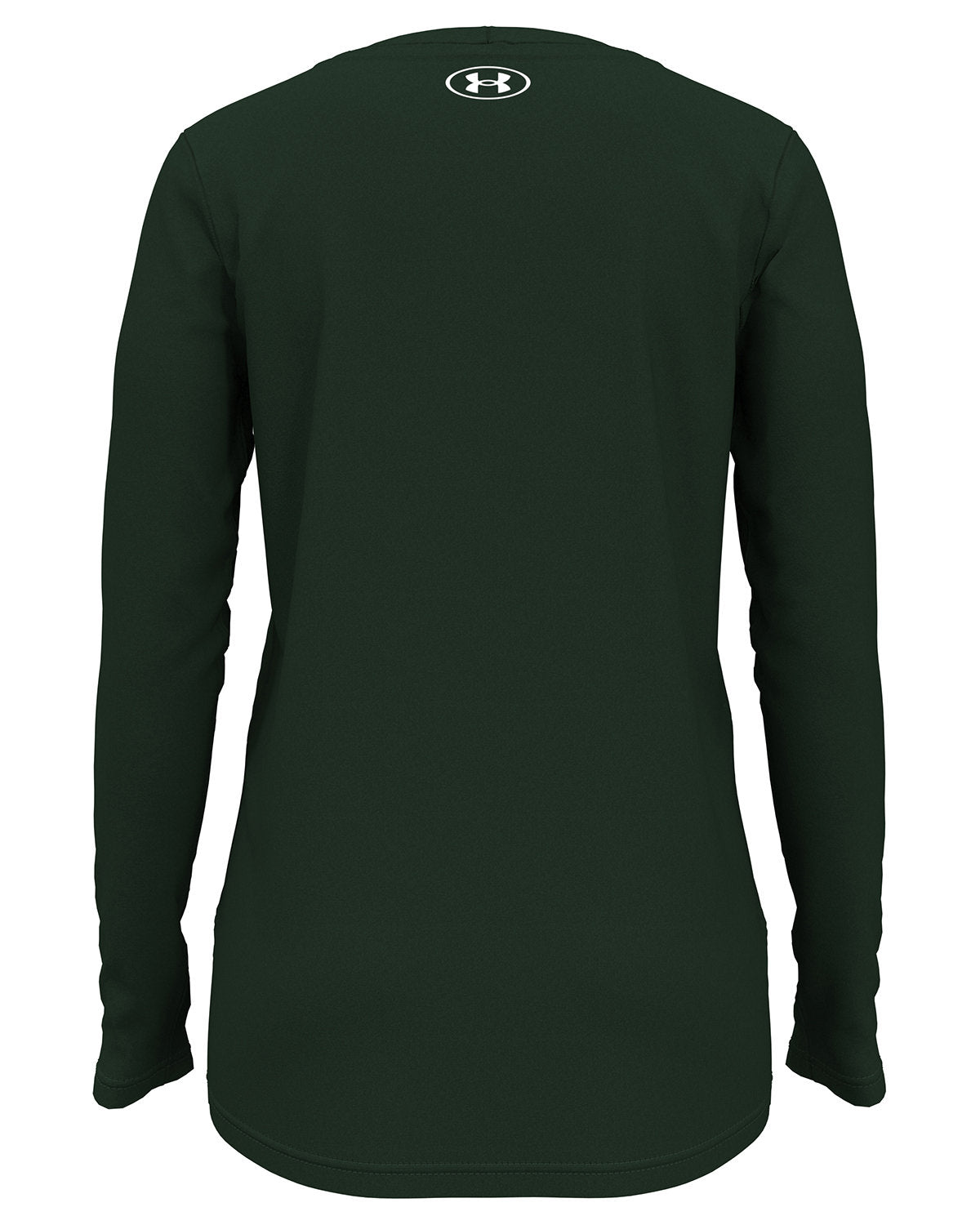 no-logo Under Armour Ladies Team Tech Long-Sleeve T-Shirt-Under Armour-Thread Logic