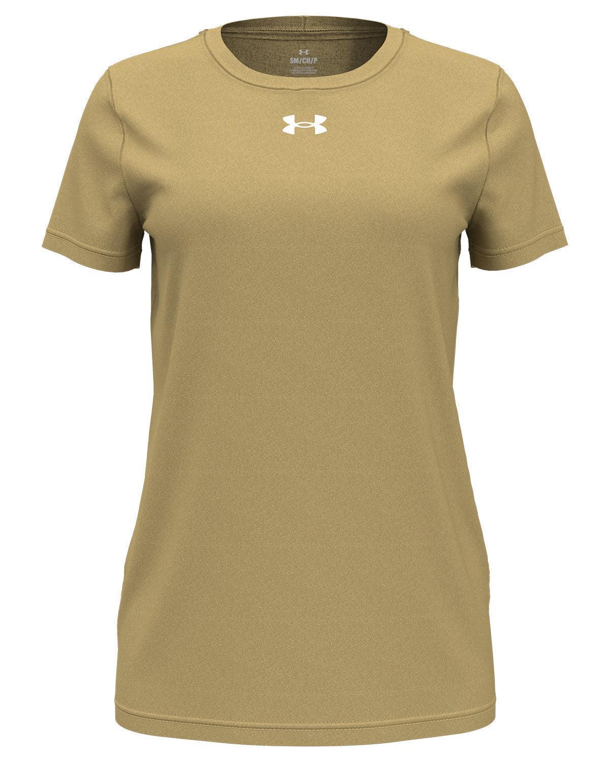 Under Armour Ladies Team Tech T-Shirt-Under Armour-Gold-XS-Thread Logic