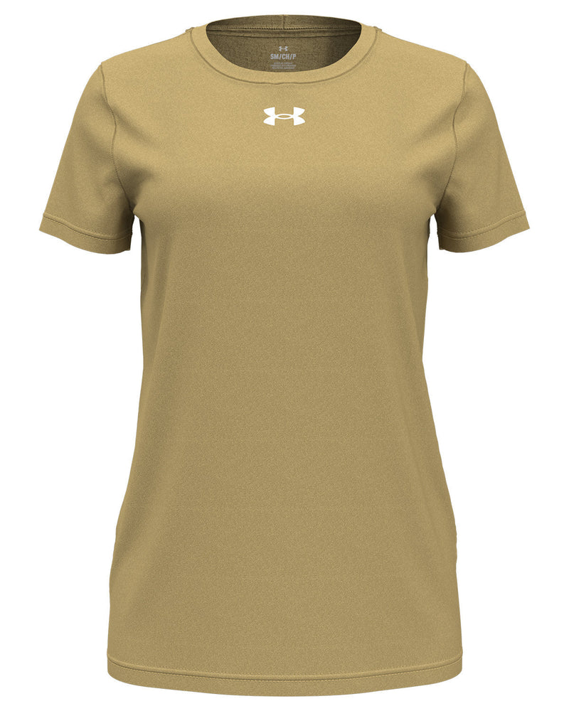 Under Armour Ladies Team Tech T-Shirt-Under Armour-Gold-XS-Thread Logic