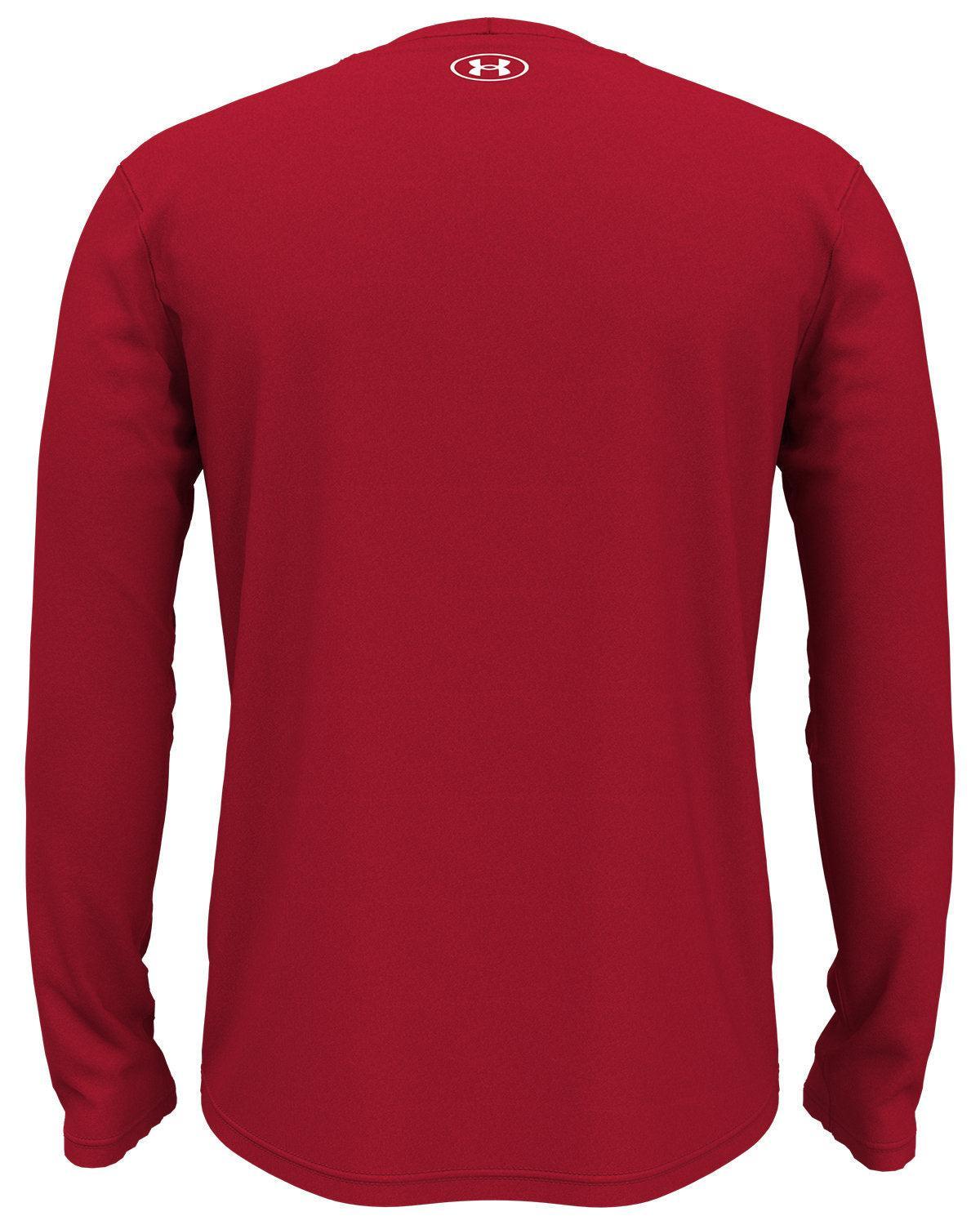 no-logo Under Armour Team Tech Long-Sleeve T-Shirt-Under Armour-Thread Logic