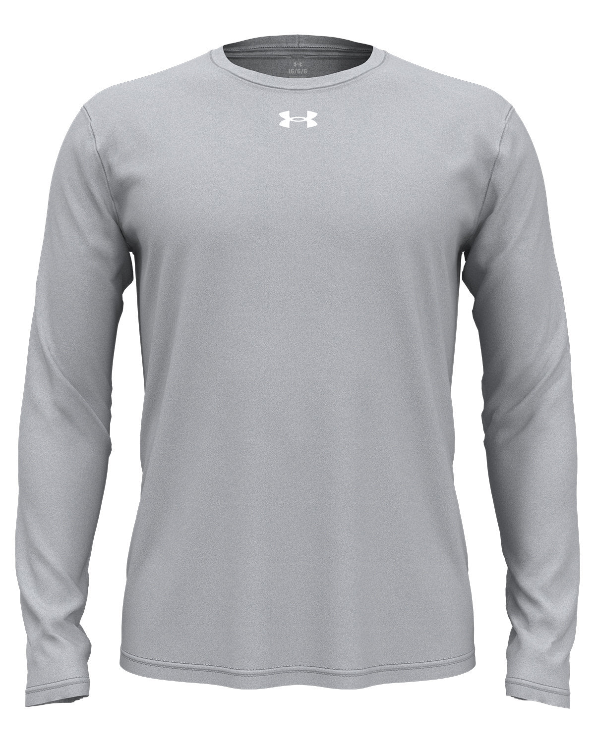 Under Armour Team Tech Long-Sleeve T-Shirt-Under Armour-Grey-S-Thread Logic