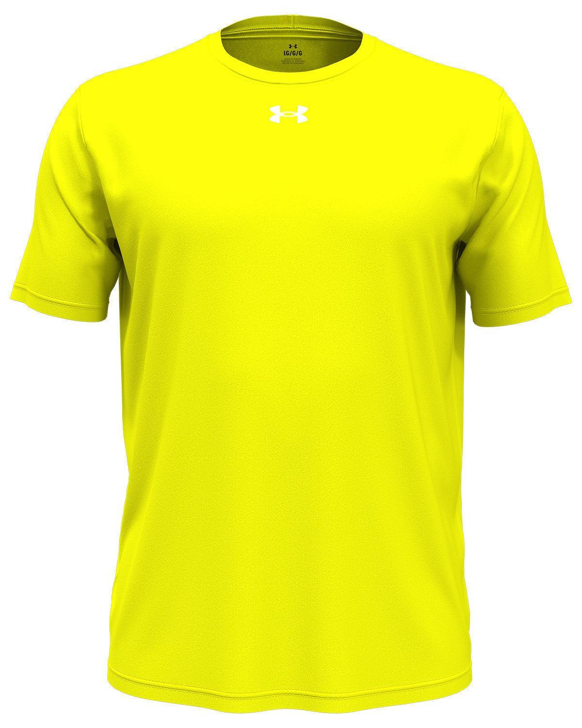 Under Armour Team Tech T-Shirt-Under Armour-Hi-Vis Yellow-S-Thread Logic