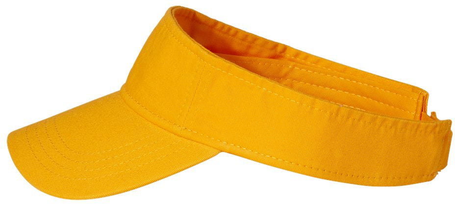 no-logo Valucap Bio-Washed Visor-Headwear-Valucap-Thread Logic