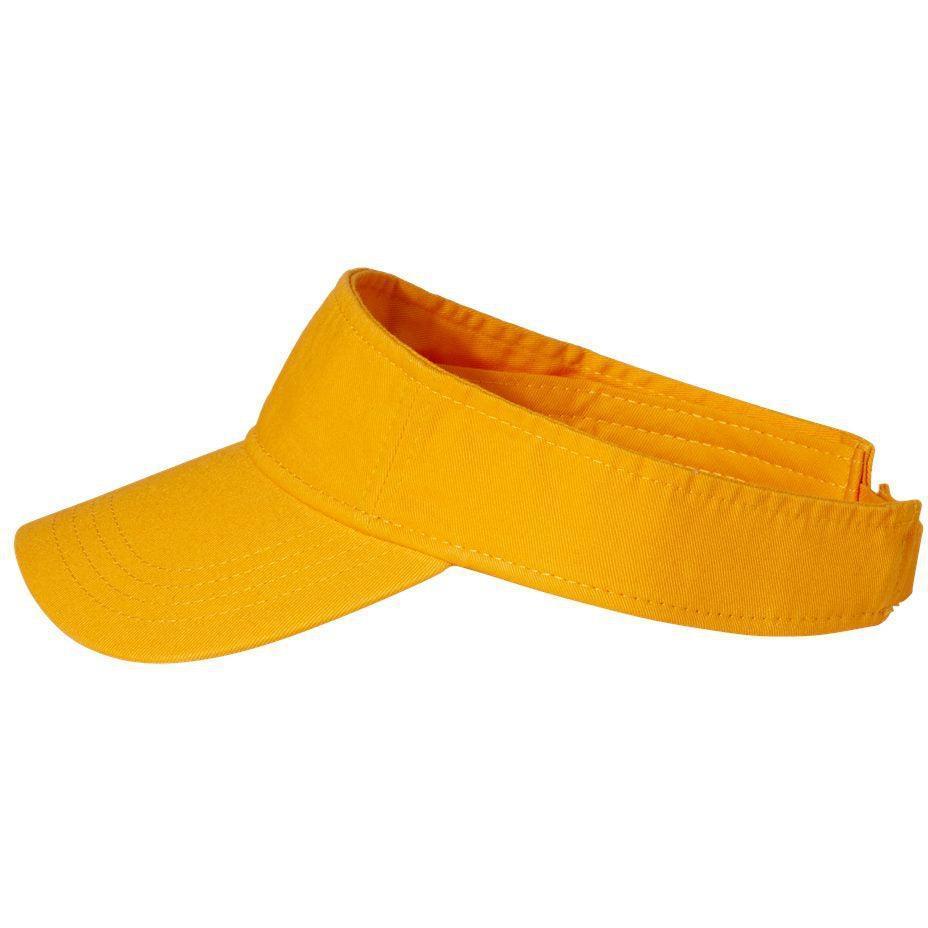 no-logo Valucap Bio-Washed Visor-Headwear-Valucap-Thread Logic