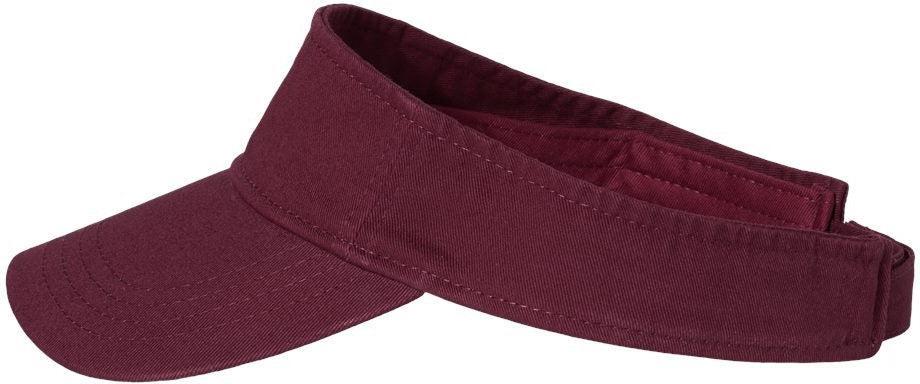 no-logo Valucap Bio-Washed Visor-Headwear-Valucap-Thread Logic