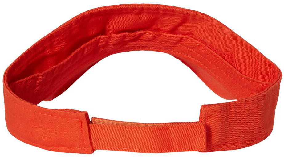 no-logo Valucap Bio-Washed Visor-Headwear-Valucap-Thread Logic